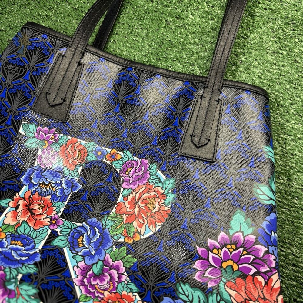 Liberty of London Alphabet Collection Little Marlborough Tote Bag R Print Bag - Picture 3 of 8